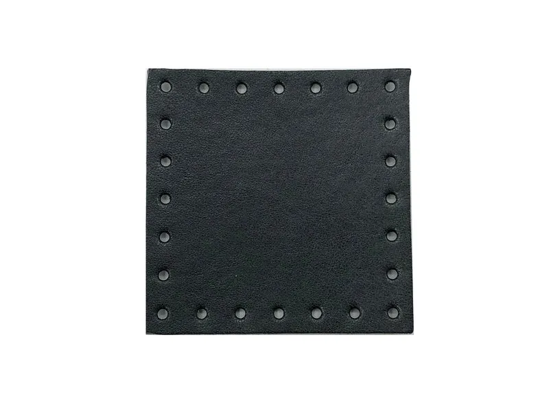Mattonelle in vera pelle per borse | 7x7 cm | cf 5 pz