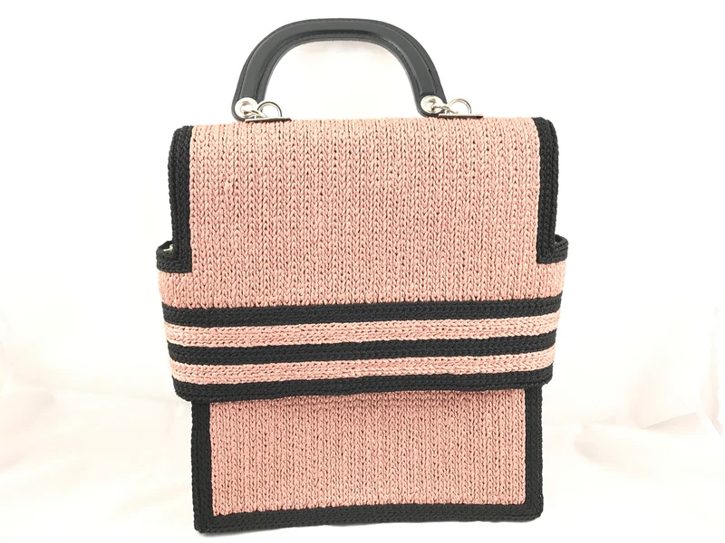 Kit borsa uncinetto mod. retro | tre sfere