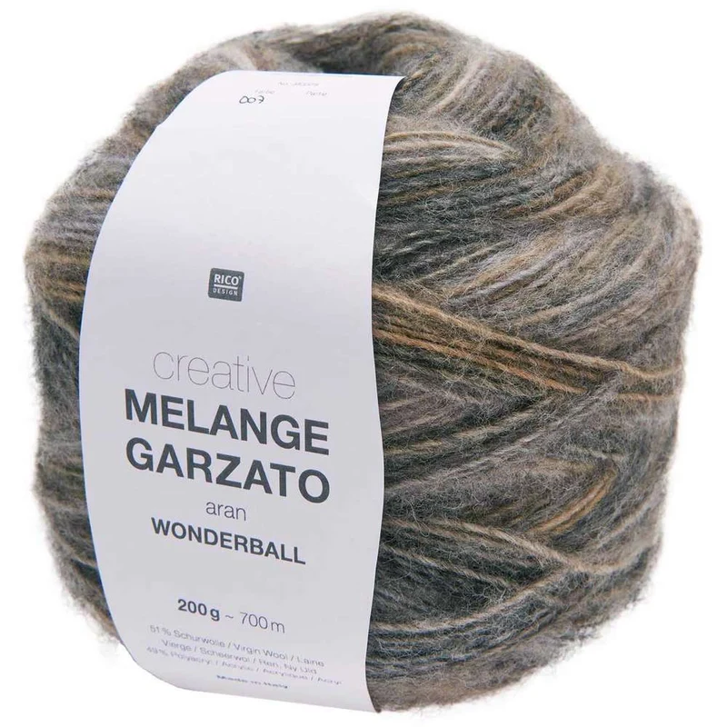 Rico Creative Melange Aran Garzato-Wonderball