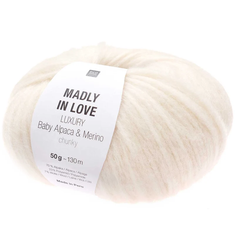 Rico Madly in love - Luxury Baby Alpaca & Merino Chunky