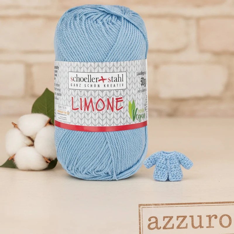 Filo Cotone Grosso Stafil filato per Uncinetto e Maglia 3/4 | 50g 127m