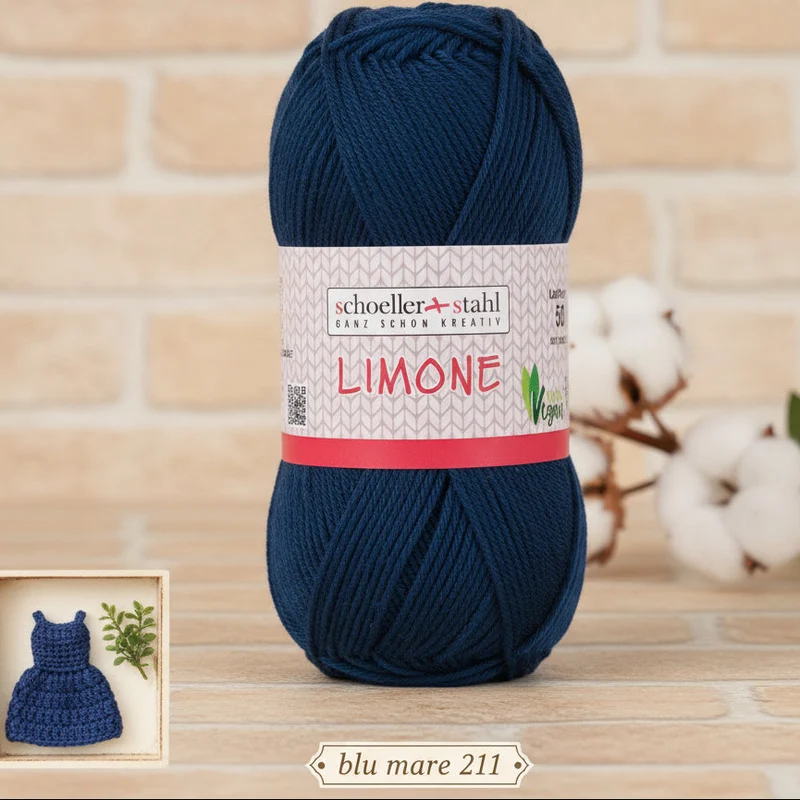 Filo Cotone Grosso Stafil filato per Uncinetto e Maglia 3/4 | 50g 127m