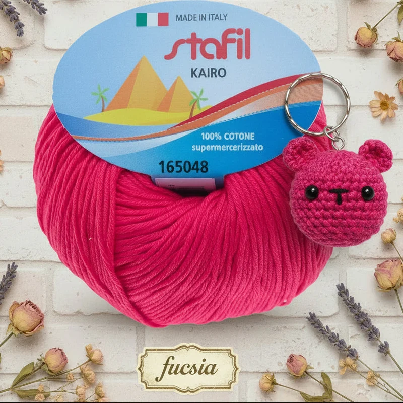 Filo Cotone Grosso Stafil filato per Uncinetto e Maglia 3/4 | 50g 127m