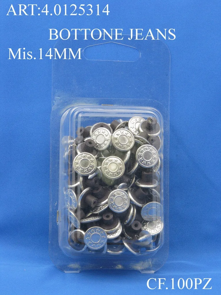 Bottone jeans 14mm cf100pz