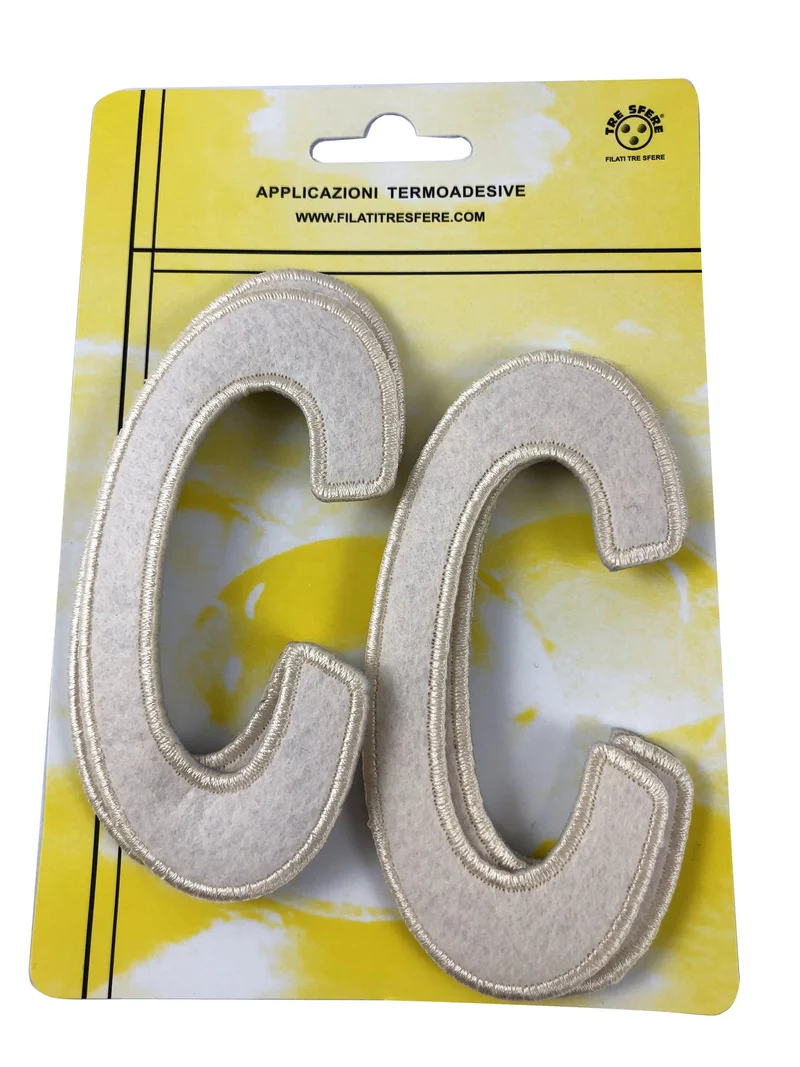 Applicazioni termoadesive lettera h10