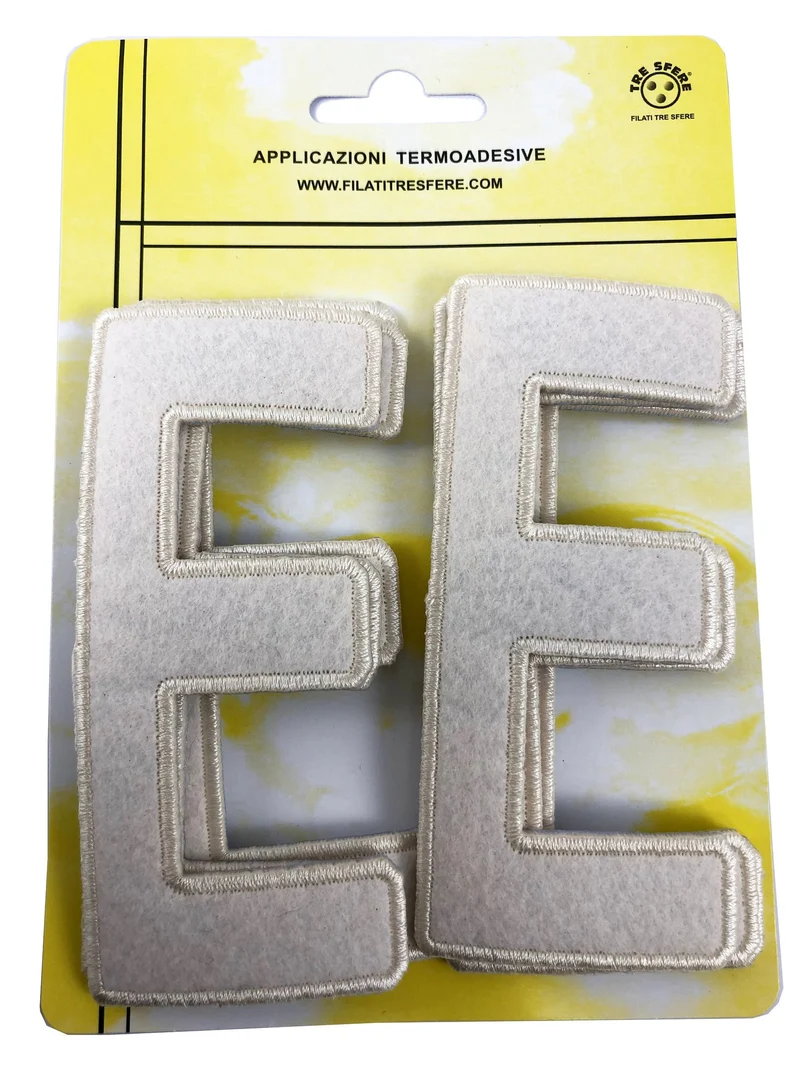Applicazioni termoadesive lettera h10