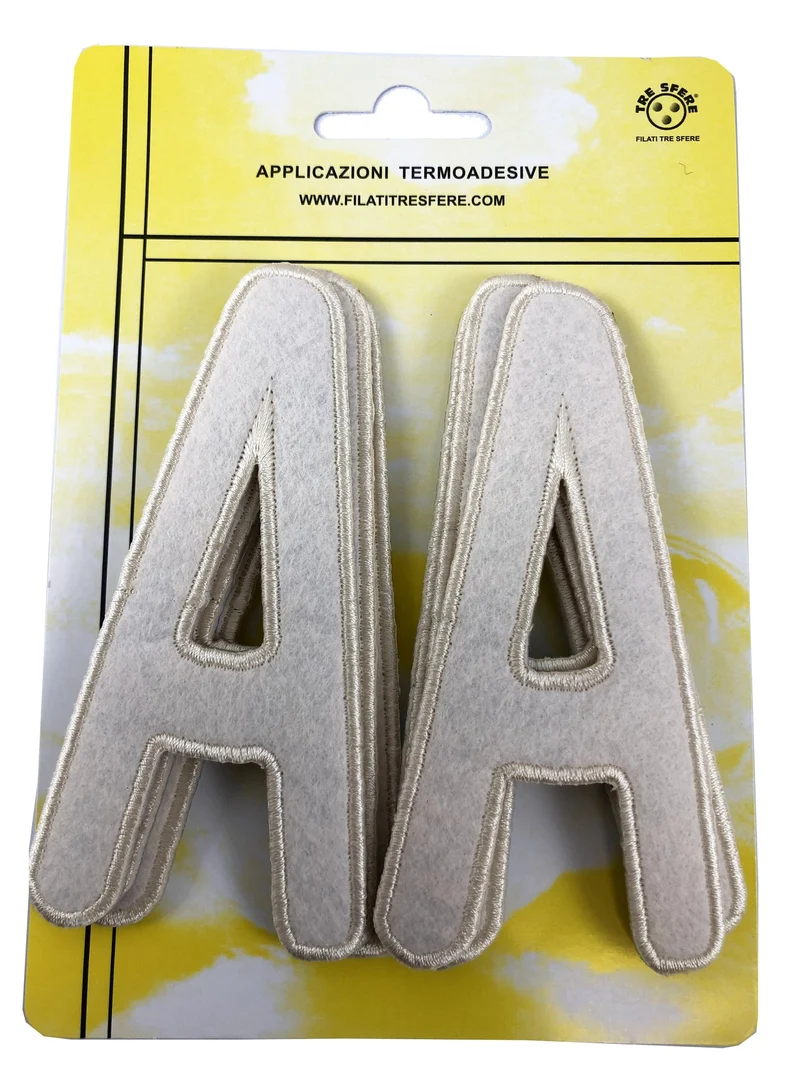 Applicazioni termoadesive lettera h10