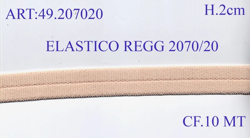 Elastico reggis 2070/20 cf10mt