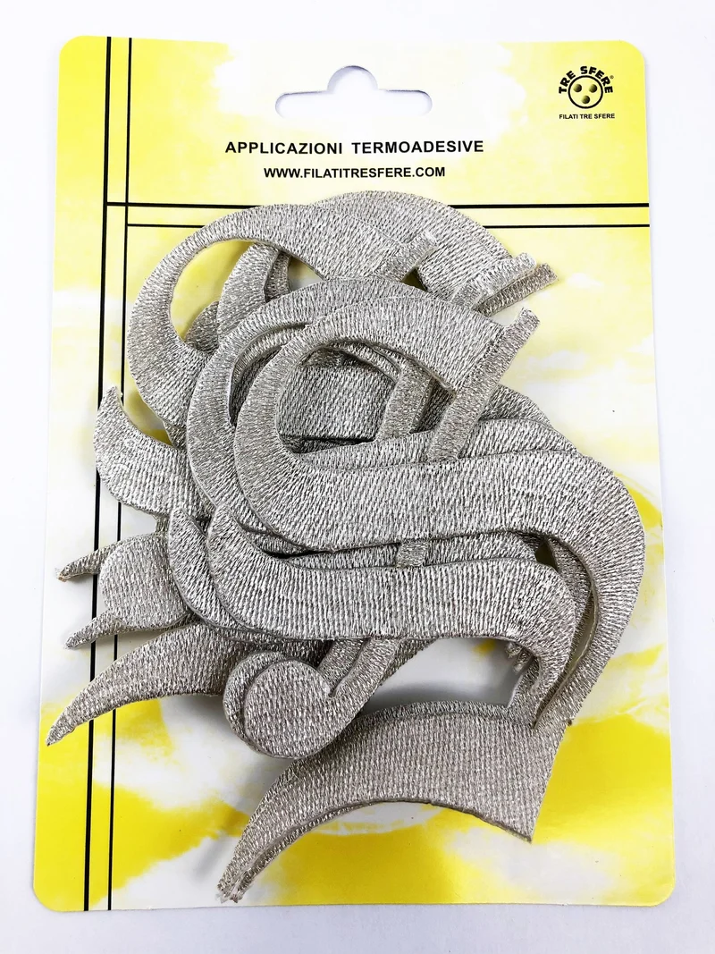 Applicazioni termoadesive old english