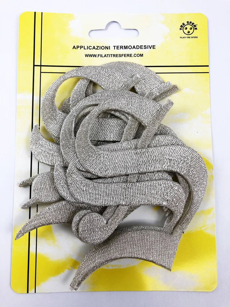 Applicazioni termoadesive old english