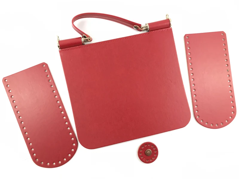 Kit borsa uncinetto mod. patella sicily | tre sfere