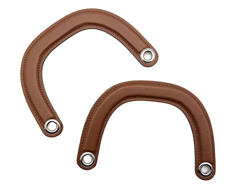 Manici per borse all'uncinetto similpelle | 15x12 cm | 1 coppia