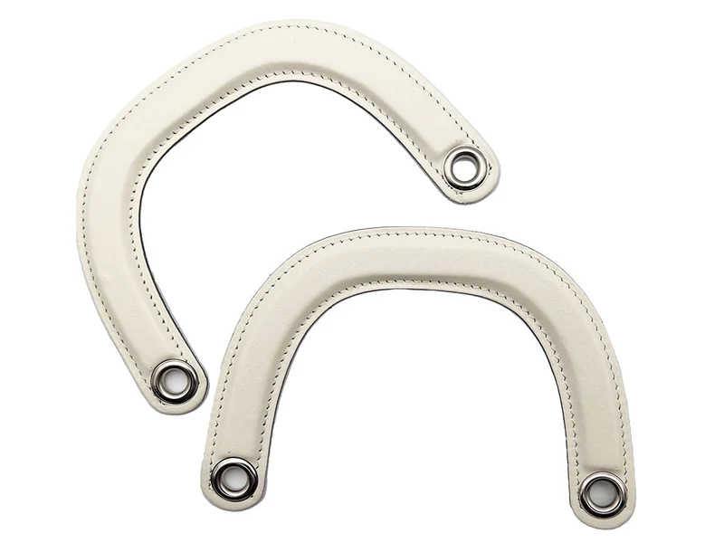 Manici per borse all'uncinetto similpelle | 15x12 cm | 1 coppia