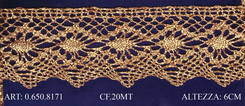 Pizzo 8171 lame' cf.20mt