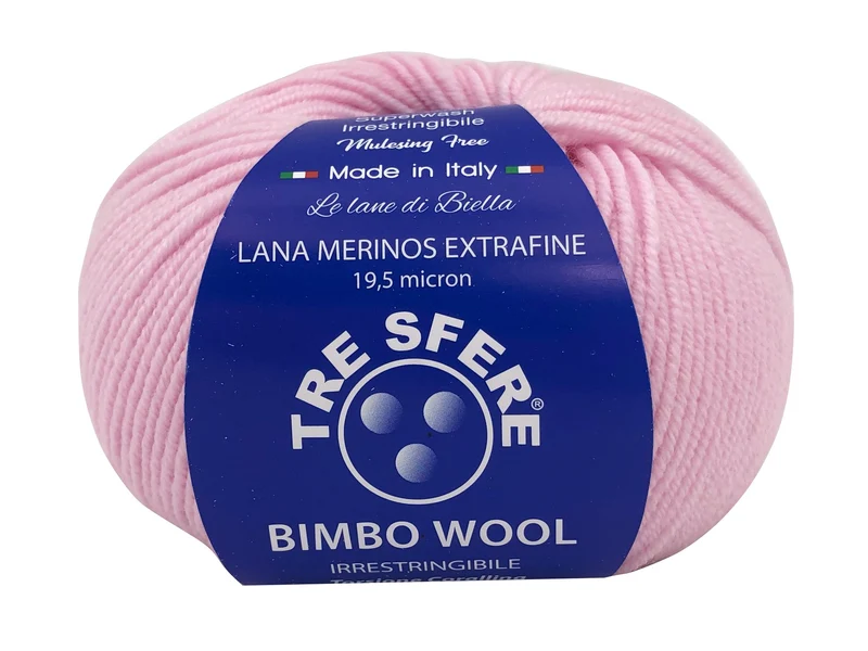Lana bimbo wool 100% merino extra fine | cf 500 gr | 19 micron