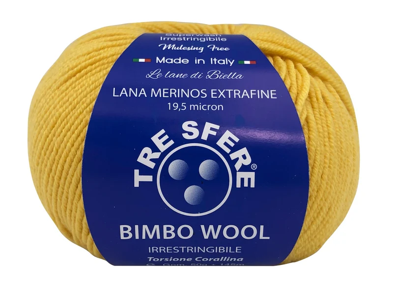 Lana bimbo wool 100% merino extra fine | cf 500 gr | 19 micron