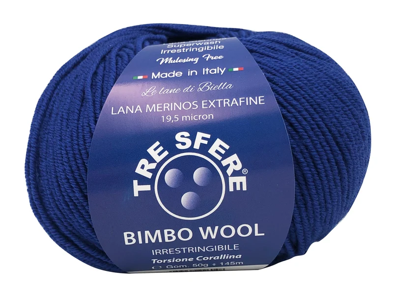 Lana bimbo wool 100% merino extra fine | cf 500 gr | 19 micron