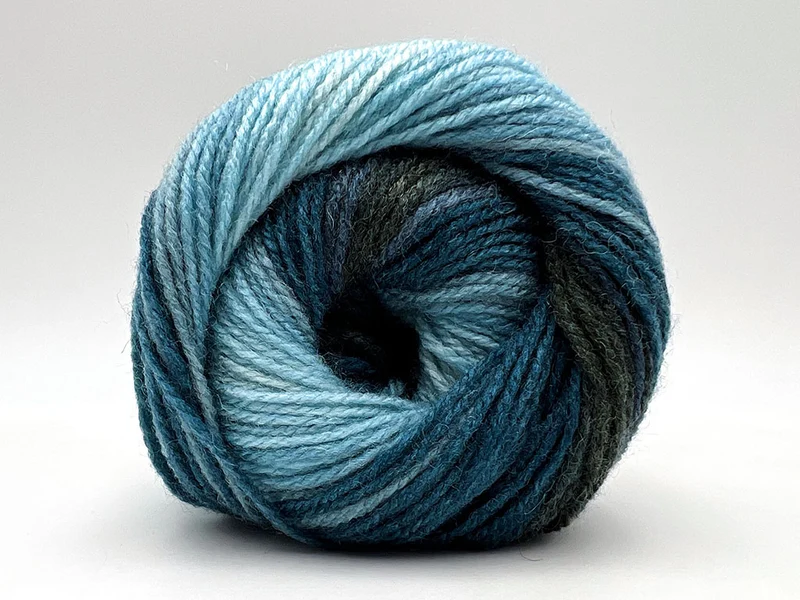 Filato lana merino multicolor | cf 500 gr | 25% lana 75% acrilico