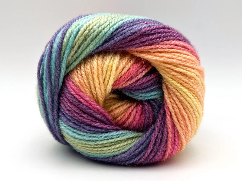 Filato lana merino multicolor | cf 500 gr | 25% lana 75% acrilico