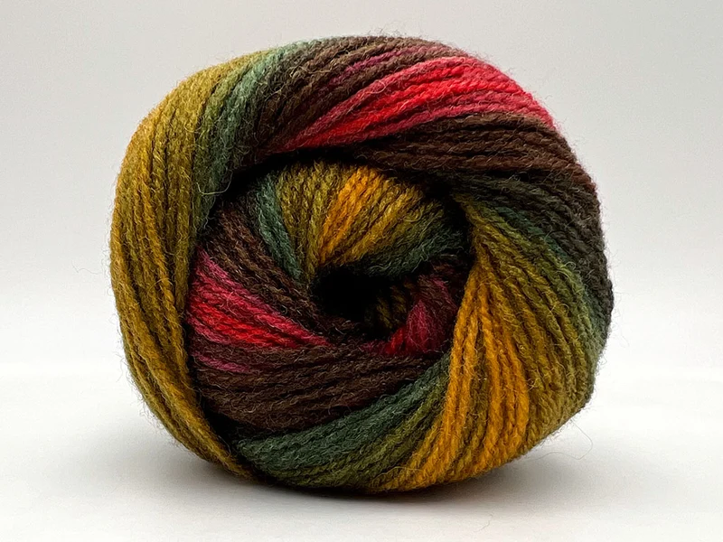 Filato lana merino multicolor | cf 500 gr | 25% lana 75% acrilico