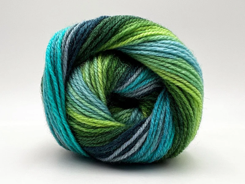 Filato lana merino multicolor | cf 500 gr | 25% lana 75% acrilico