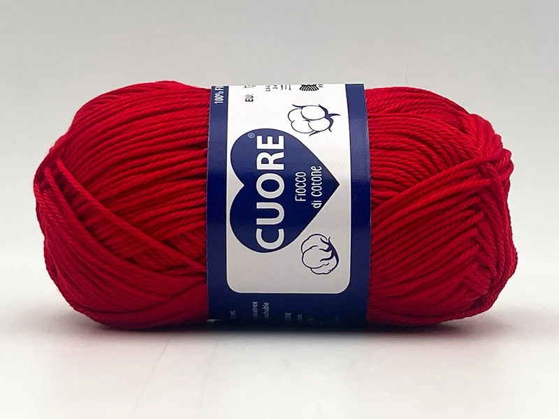 Filato cotone cuore | cf 200 gr | 100% puro cotone
