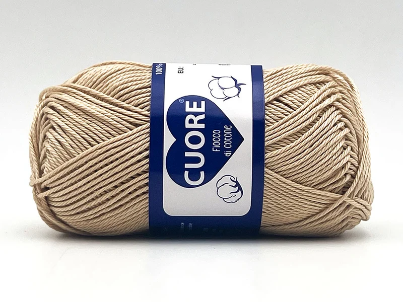 Filato cotone cuore | cf 200 gr | 100% puro cotone