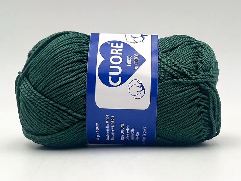 Filato cotone cuore | cf 200 gr | 100% puro cotone