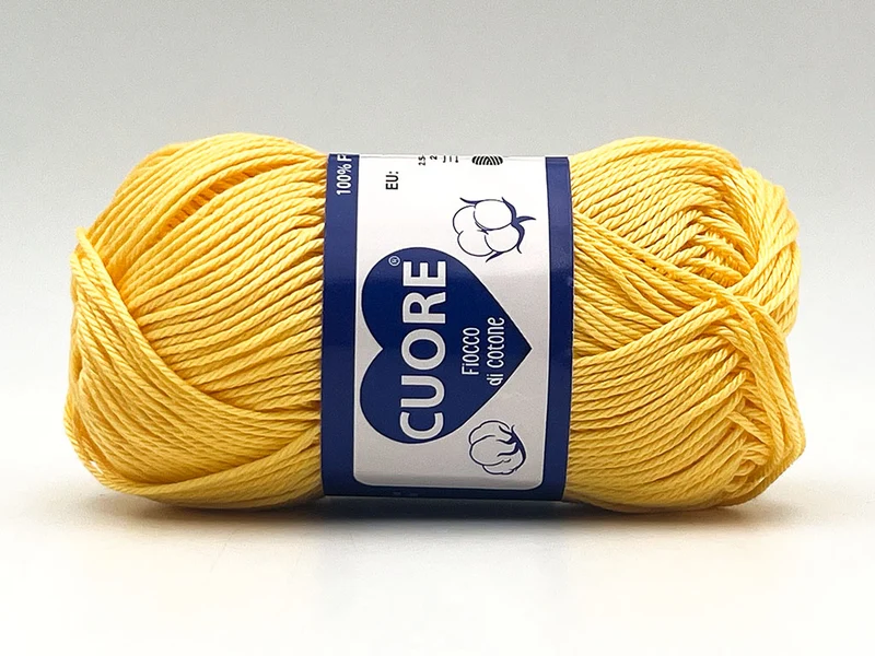 Filato cotone cuore | cf 200 gr | 100% puro cotone