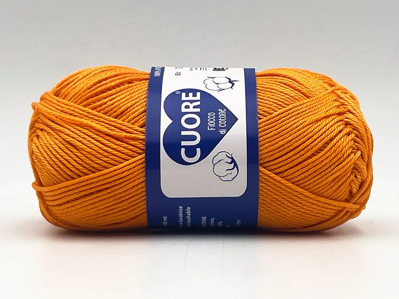 Filato cotone cuore | cf 200 gr | 100% puro cotone