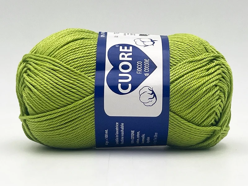 Filato cotone cuore | cf 200 gr | 100% puro cotone