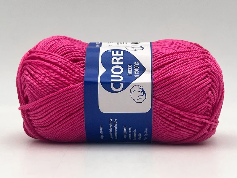 Filato cotone cuore | cf 200 gr | 100% puro cotone