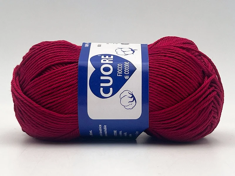 Filato cotone cuore | cf 200 gr | 100% puro cotone