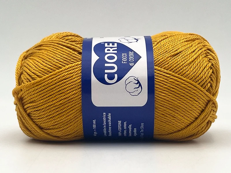 Filato cotone cuore | cf 200 gr | 100% puro cotone