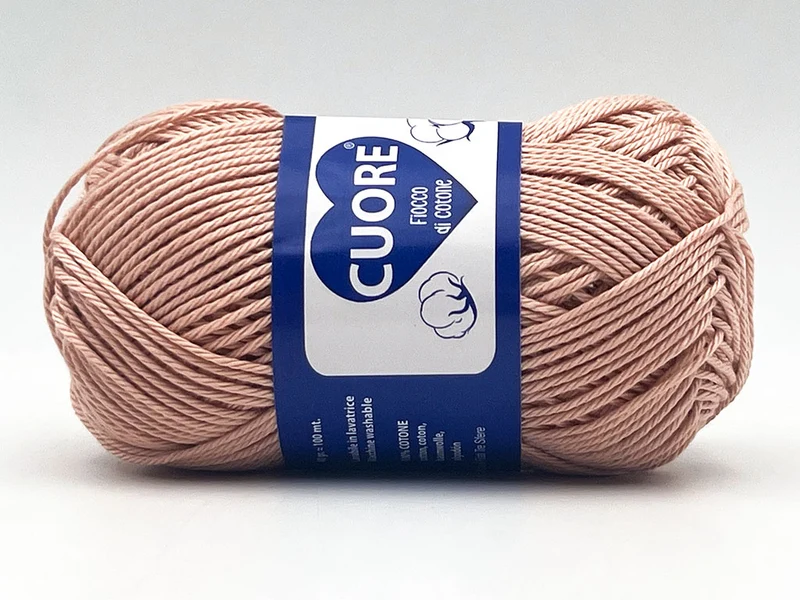 Filato cotone cuore | cf 200 gr | 100% puro cotone