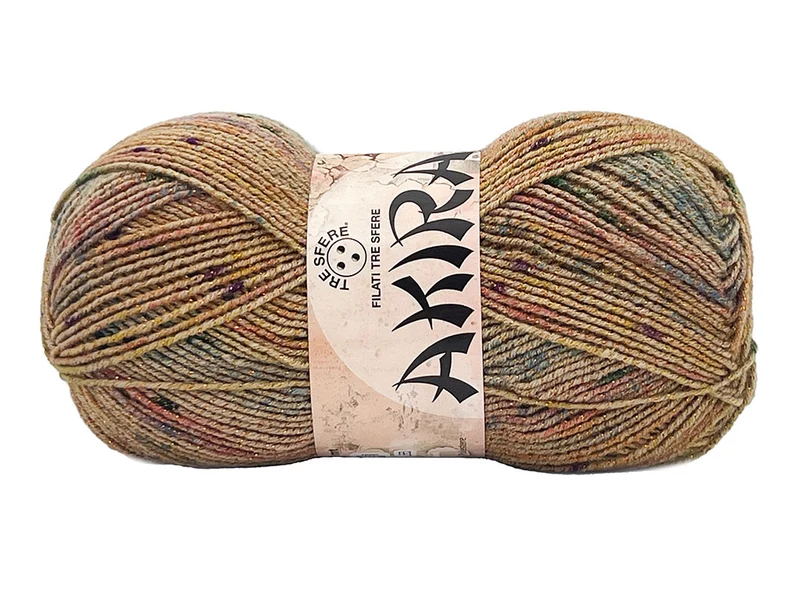 Filato lana akira | cf 1 kg | 90% acrilico 10% lurex brillante