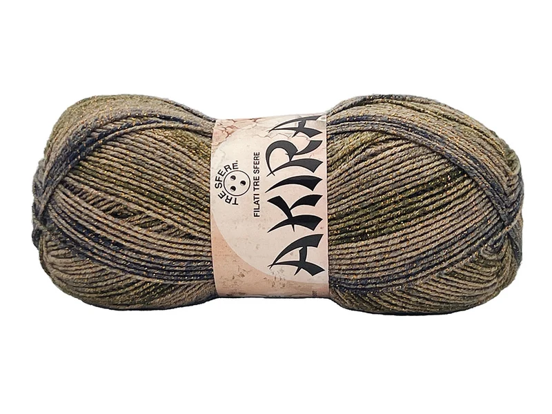 Filato lana akira | cf 1 kg | 90% acrilico 10% lurex brillante