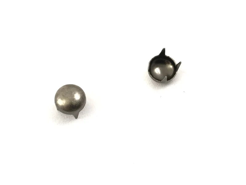 Borchie rotonde metalliche cf.20 pz