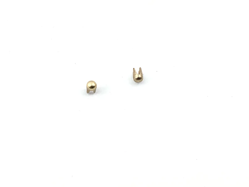 Borchie rotonde metalliche cf.100 pz