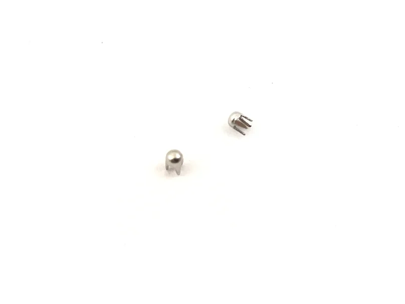 Borchie rotonde metalliche cf.100 pz