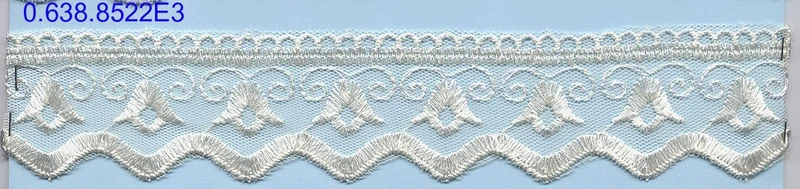 Tulle ricamato 8522e3 cf.19 mt