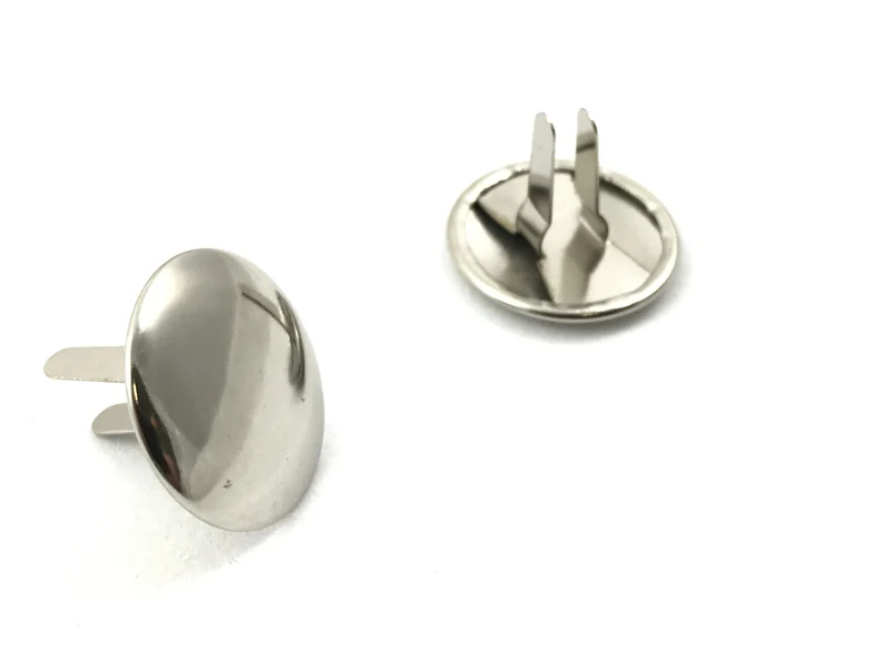 Borchie rotonde metalliche cf.5 pz