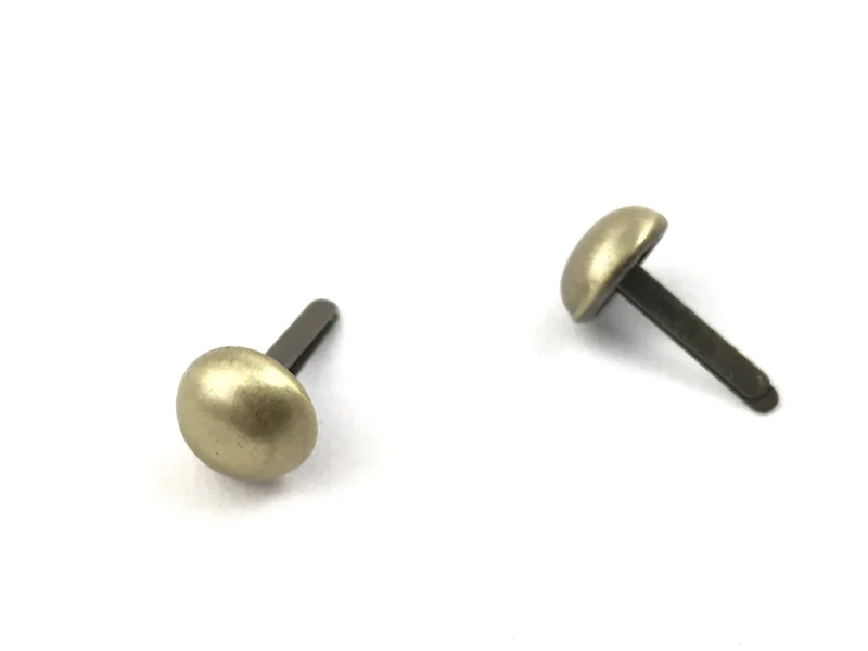 Borchie rotonde metalliche cf.10pz