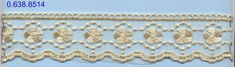 Tulle ricamato 8514 cf.19 mt