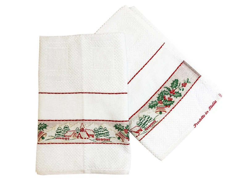 Strofinaccio natale cf.6pz
