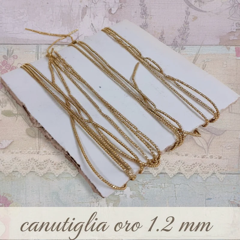 Canutiglia canottiglia collane bouillon biedermeier ricamo bigiotteria