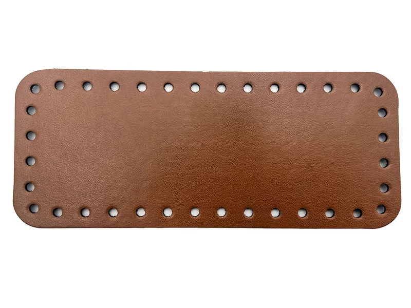 Fondi per borse similpelle retta all'uncinetto | 20x8 cm | cf 1 pz