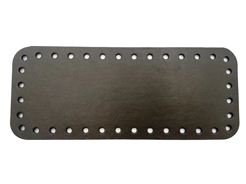 Fondi per borse similpelle retta all'uncinetto | 20x8 cm | cf 1 pz