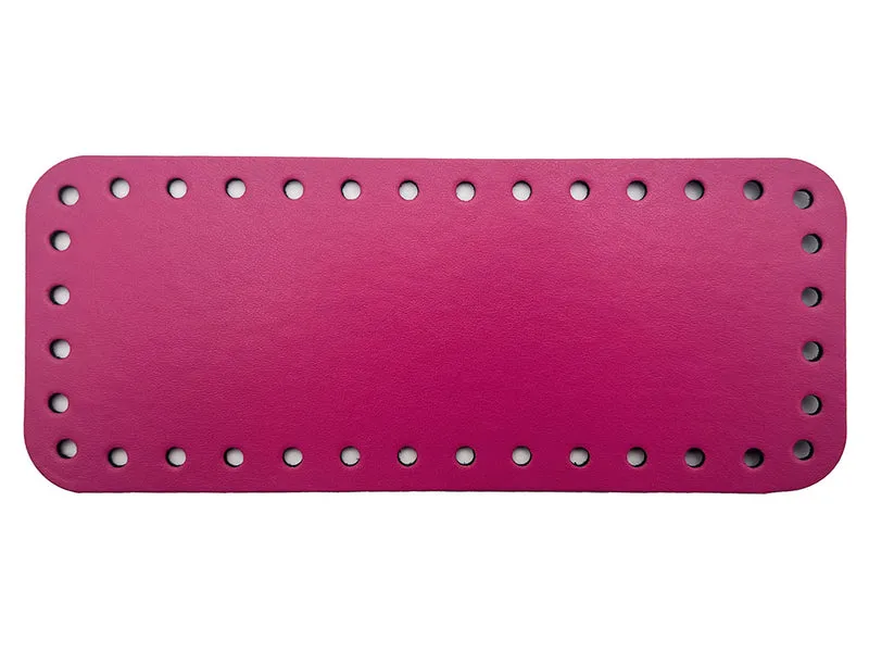 Fondi per borse similpelle retta all'uncinetto | 20x8 cm | cf 1 pz