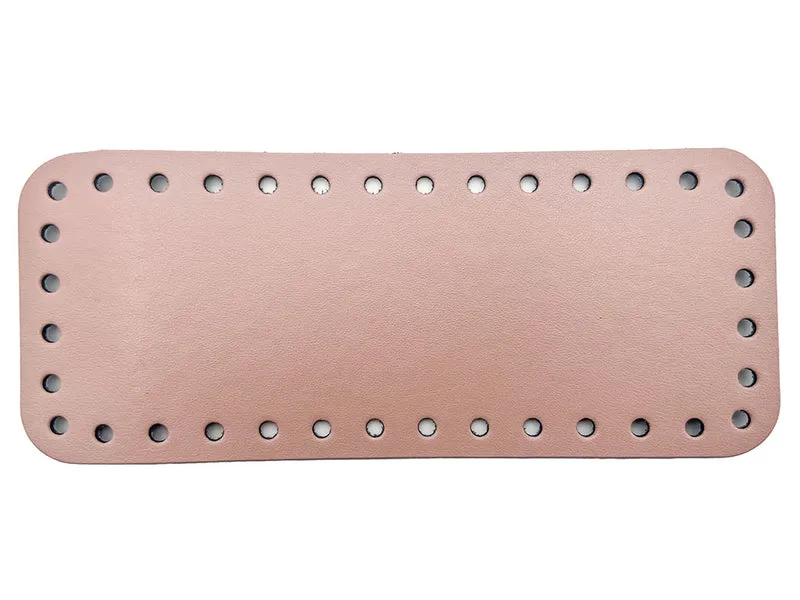 Fondi per borse similpelle retta all'uncinetto | 20x8 cm | cf 1 pz